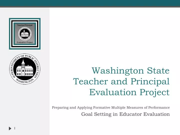 washington state teacher and principal evaluation project