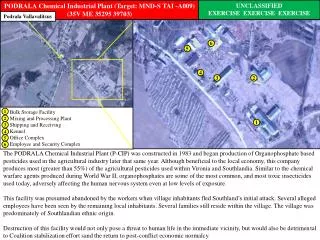 PODRALA Chemical Industrial Plant (Target: MND-S TAI -A009) (35V ME 35295 39703)