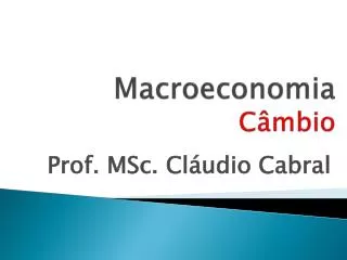 macroeconomia c mbio