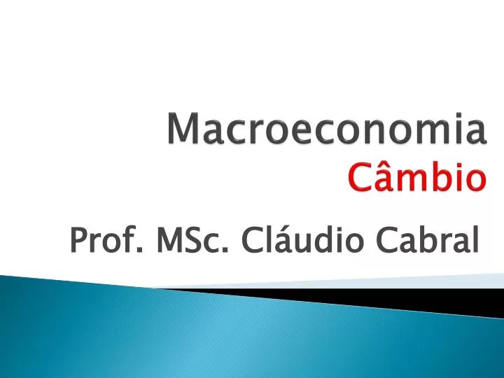 macroeconomia c mbio