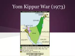 Yom Kippur War (1973)