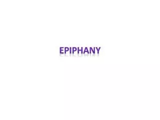epiphany