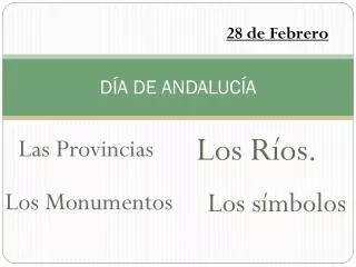 d a de andaluc a