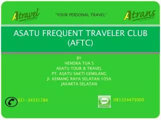 asatu frequent traveler club aftc