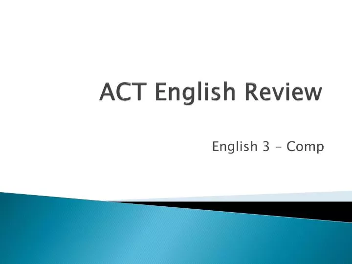 act english review
