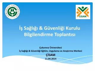 sa l g venli i kurulu bilgilendirme toplant s