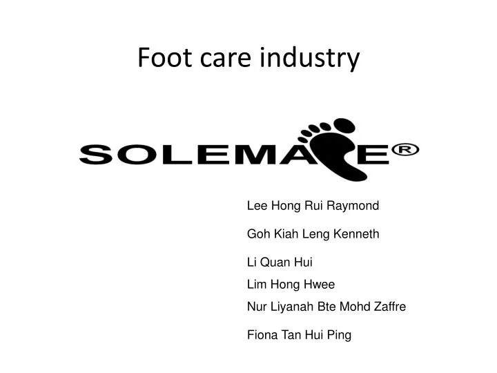 foot care industry