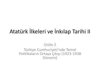 atat rk lkeleri ve nk lap tarihi ii