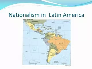 Nationalism in Latin America