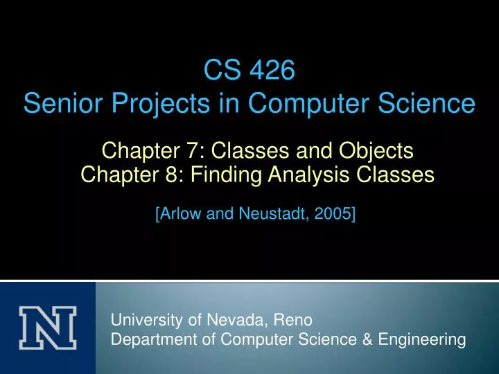 chapter 7 classes and objects chapter 8 finding analysis classes