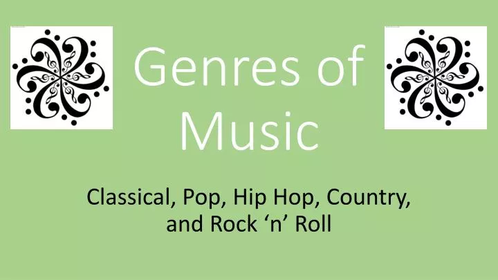 genres of music
