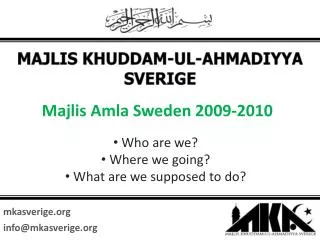 Majlis Khuddam-ul-Ahmadiyya Sverige