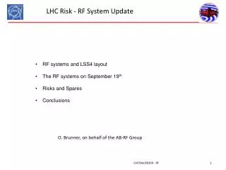 LHC Risk - RF System Update