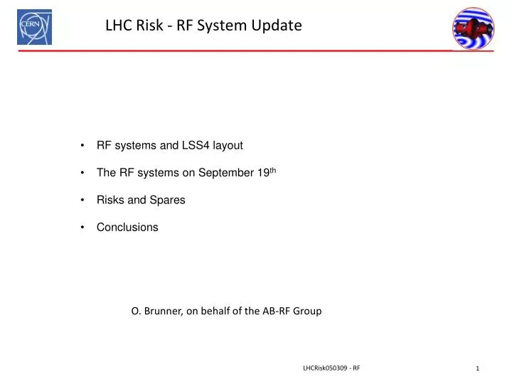 lhc risk rf system update