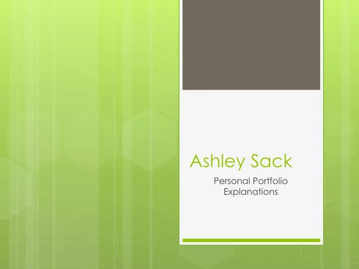 ashley sack