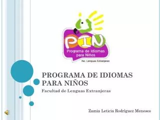 programa de idiomas para ni os