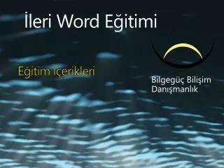 e itim erikleri