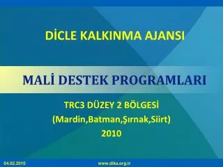 mal destek programlari