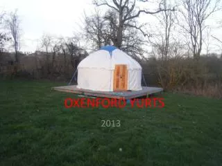 OXENFORD YURTS