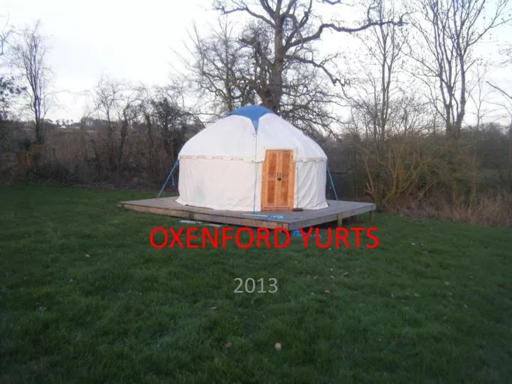 oxenford yurts