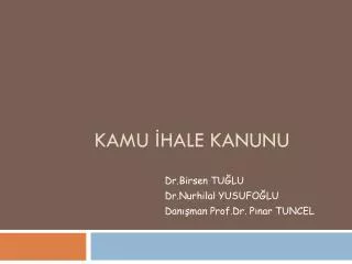 kamu hale kanunu