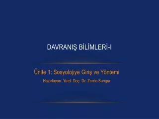 davrani b l mler i