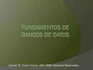 carmen r cintr n ferrer 2007 2008 derechos reservados
