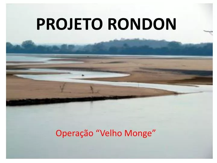 projeto rondon