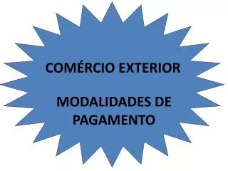 com rcio exterior