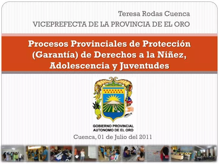 procesos provinciales de protecci n garant a de derechos a la ni ez adolescencia y juventudes