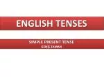 ENGLISH TENSES - slide 1