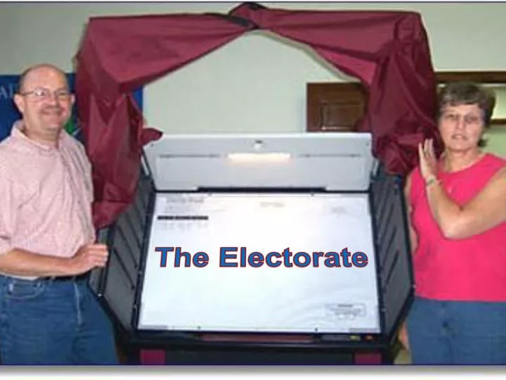 the electorate