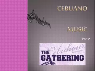 Cebuano music