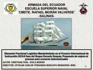armada del ecuador escuela superior naval cmdte rafael mor n valverde salinas