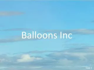 Balloons Inc