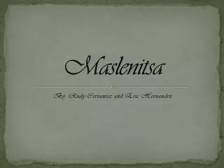 Maslenitsa