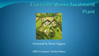Clareville Water Treatment Plant