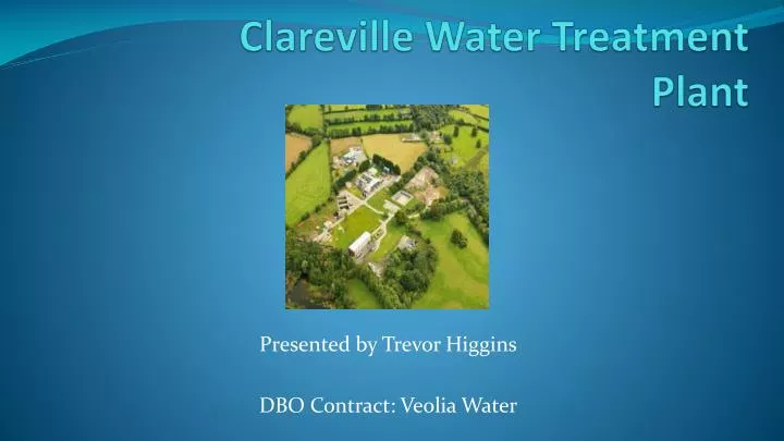 clareville water treatment plant