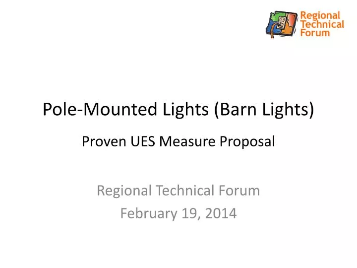 pole mounted lights barn lights proven ues measure proposal