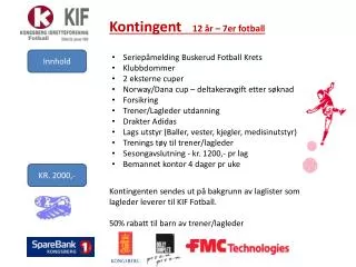kontingent 12 r 7er fotball