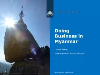 Doing Business in Myanmar