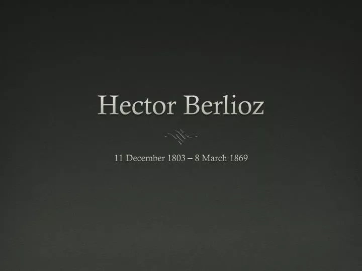 hector berlioz
