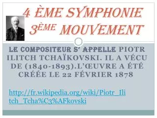 4 me symphonie 3 me mouvement