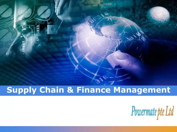 supply chain finance management