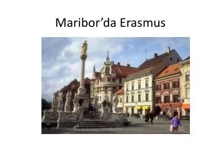 maribor da erasmus