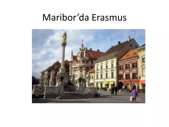 maribor da erasmus