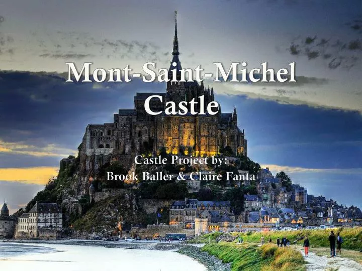 mont saint michel castle
