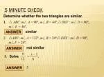 Understanding SSS and SAS Similarity Theorems for Triangles - slide 1