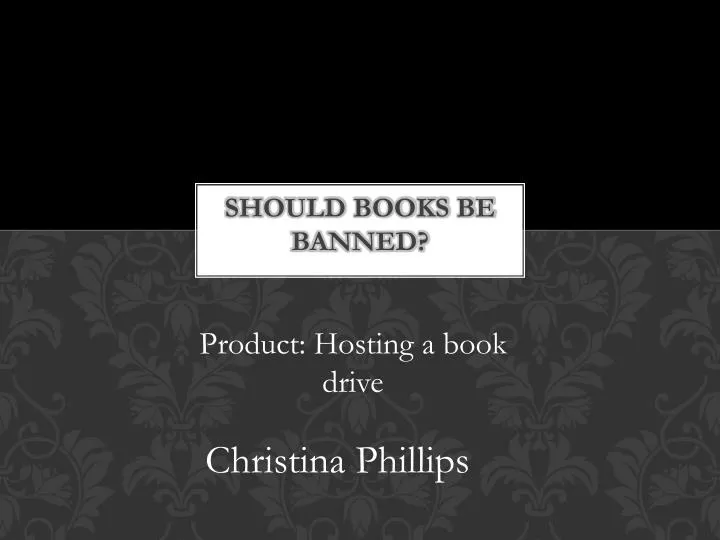 should books be banned
