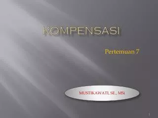 kompensasi
